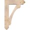 Ekena Millwork Legacy Arts and Crafts Smooth Bracket w/ Offset Brace, Douglas Fir, 7 1/2"W x 28"D x 40"H BKT0806X28X40LEC03SDF - alternate 2